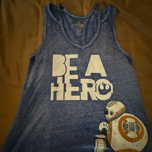 Disney Parks Star Wars BB8 tank Womens XS